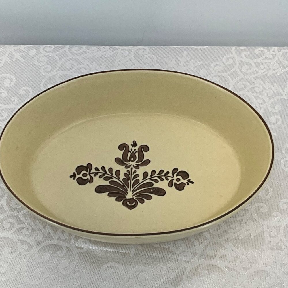 Vintage Pfaltzgraff Oval Serving Dish 241‎ Stoneware